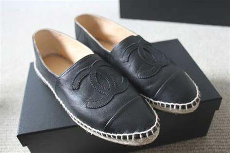 leather chanel espadrilles replica|authentic chanel espadrilles for sale.